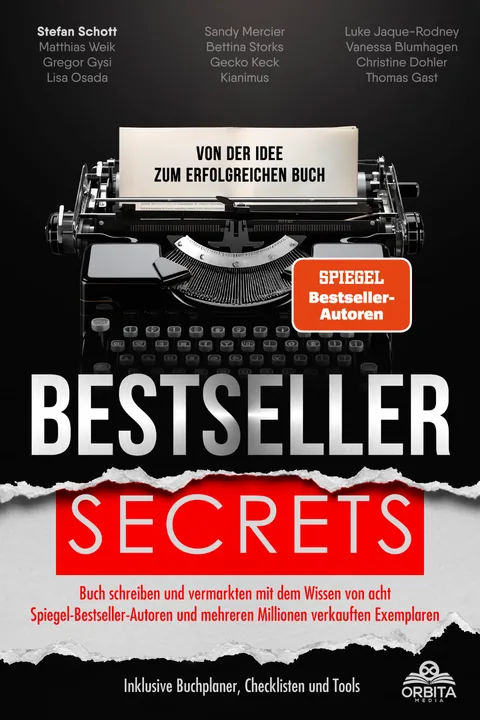 Book cover: Bestseller Secrets - Von der Idee zum erfolgreichen Buch